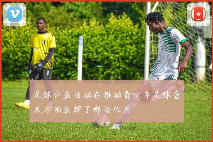 足球公益活动在推动青少年足球普及方面发挥了哪些作用